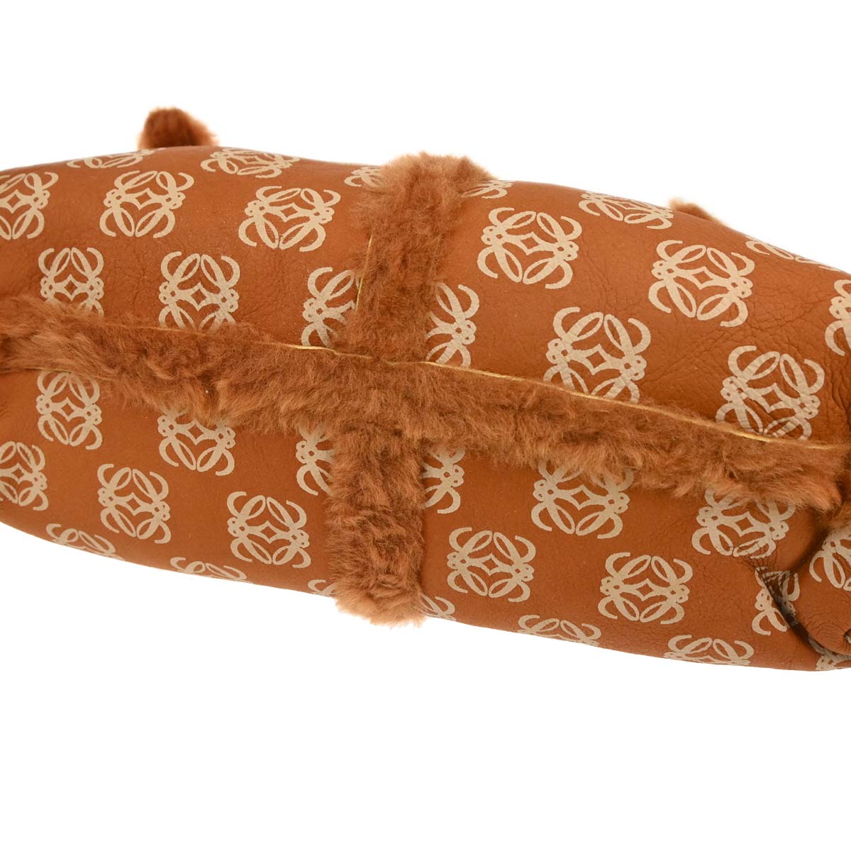 Loewe * Brown Mouton Fur Handbag