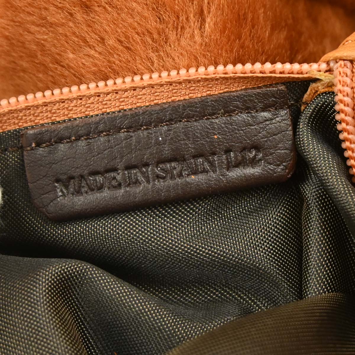 Loewe * Brown Mouton Fur Handbag