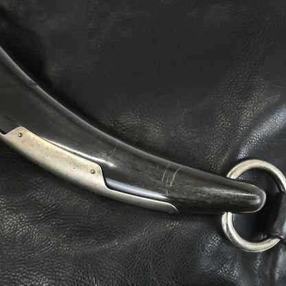 Yves Saint Laurent Black Mombasa Shoulder Bag