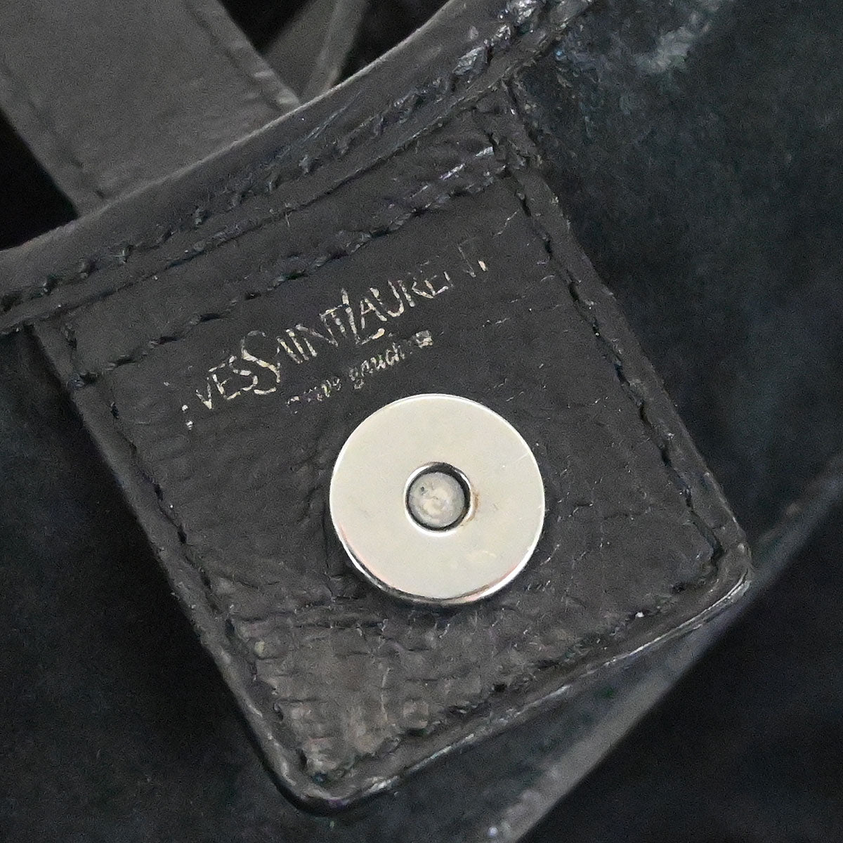 Yves Saint Laurent Black Mombasa Shoulder Bag