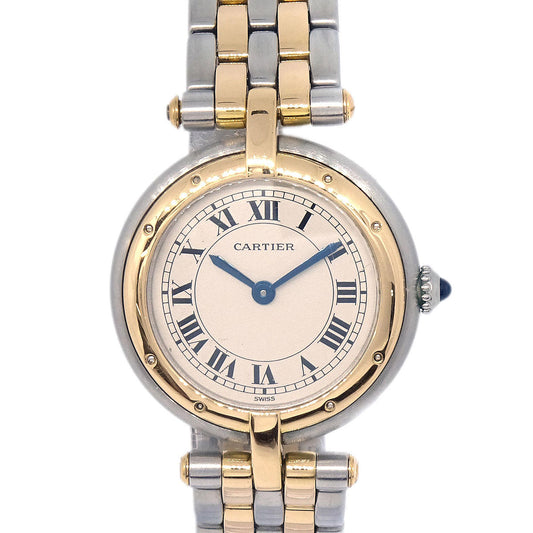 Cartier Panthere Vendome SM Ref.1057920 Quartz Watch 18KYG SS