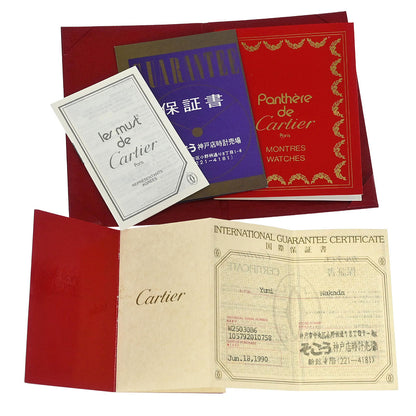 Cartier Panthere Vendome SM Ref.1057920 Quartz Watch 18KYG SS