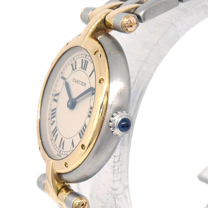 Cartier Panthere Vendome SM Ref.1057920 Quartz Watch 18KYG SS