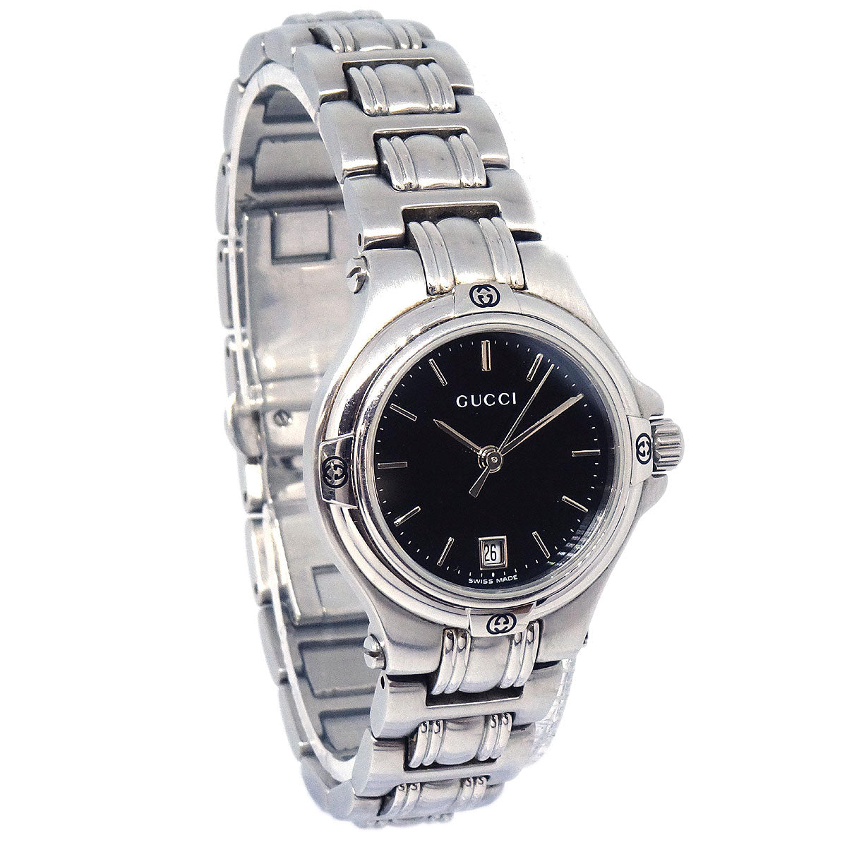 Gucci 9040L Quartz Watch SS