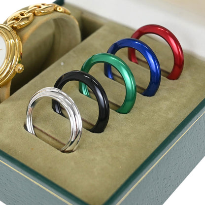 Gucci 11/12.2 Change Bezel Chameleon Quartz Watch SS