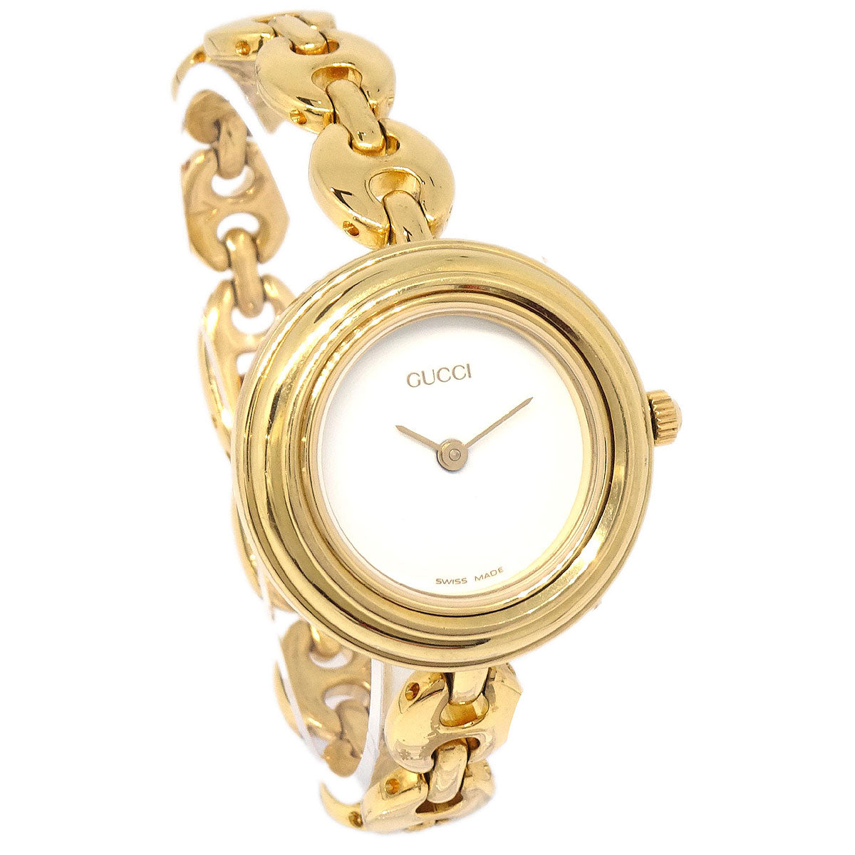 Gucci 11/12.2 Change Bezel Chameleon Quartz Watch SS