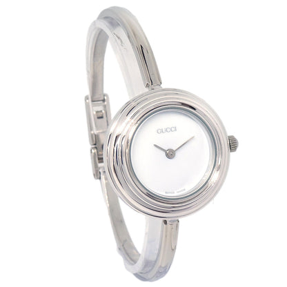 Gucci 11/12.2 Change Bezel Chameleon Quartz Watch SS