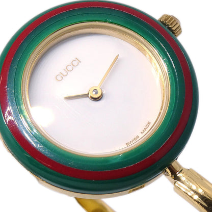 Gucci 11/12.2 Change Bezel Chameleon Quartz Watch SS