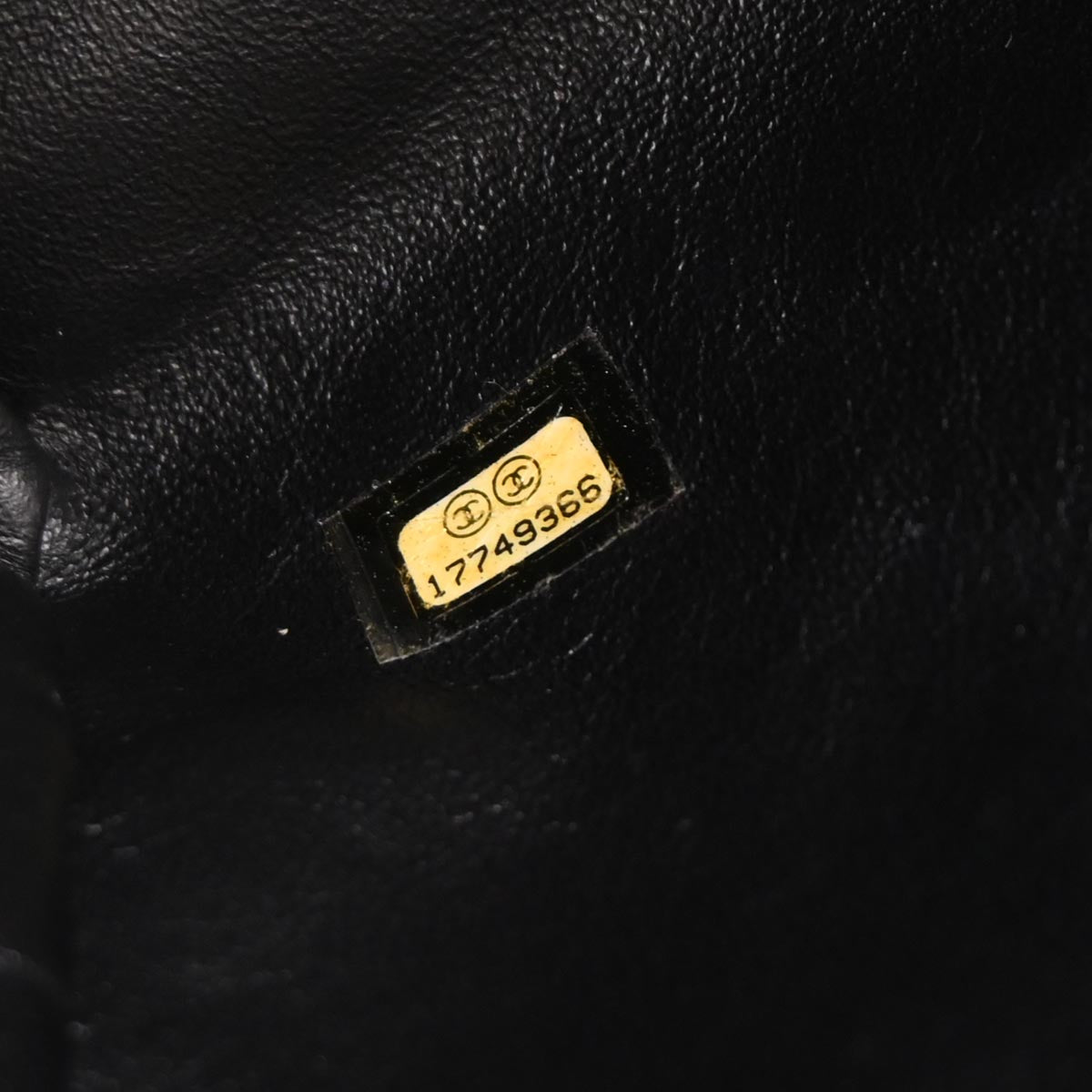Chanel Black Lambskin Bicolore Tote Handbag