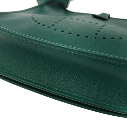 Hermes Malachite Epsom Evelyne 3 29 PM Shoulder Bag