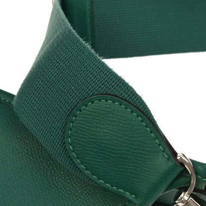 Hermes Malachite Epsom Evelyne 3 29 PM Shoulder Bag