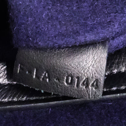 Celine Purple Felt Phantom Luggage Tote Bag