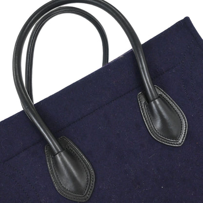 Celine Purple Felt Phantom Luggage Tote Bag