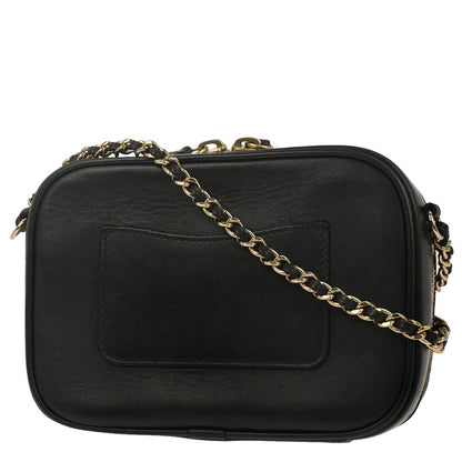Chanel Black Lambskin CC Mania Camera Bag Shoulder Bag