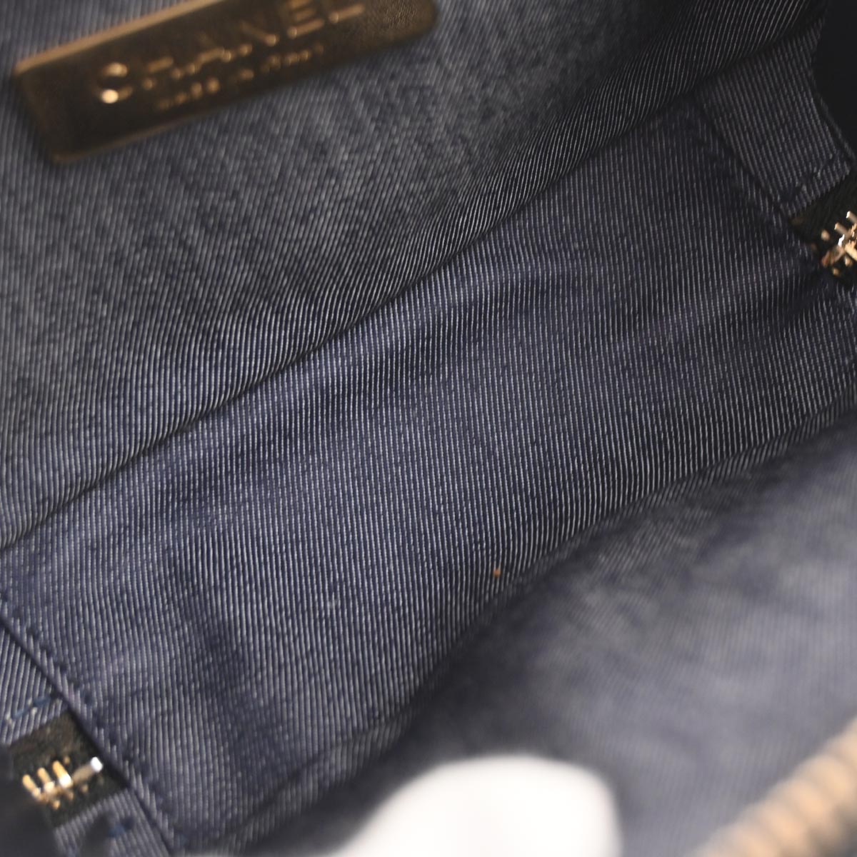 Chanel Black Lambskin CC Mania Camera Bag Shoulder Bag