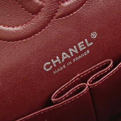 Chanel Black Caviar Skin Medium Classic Double Flap Shoulder Bag