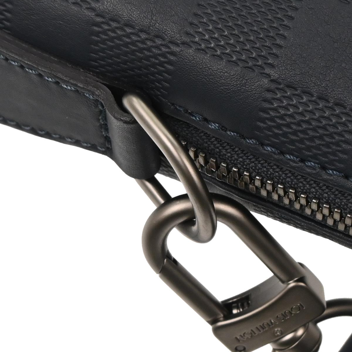 Louis Vuitton Navy Damier Infini Porte-Documents Jour 2way Shoulder Business Bag N41327