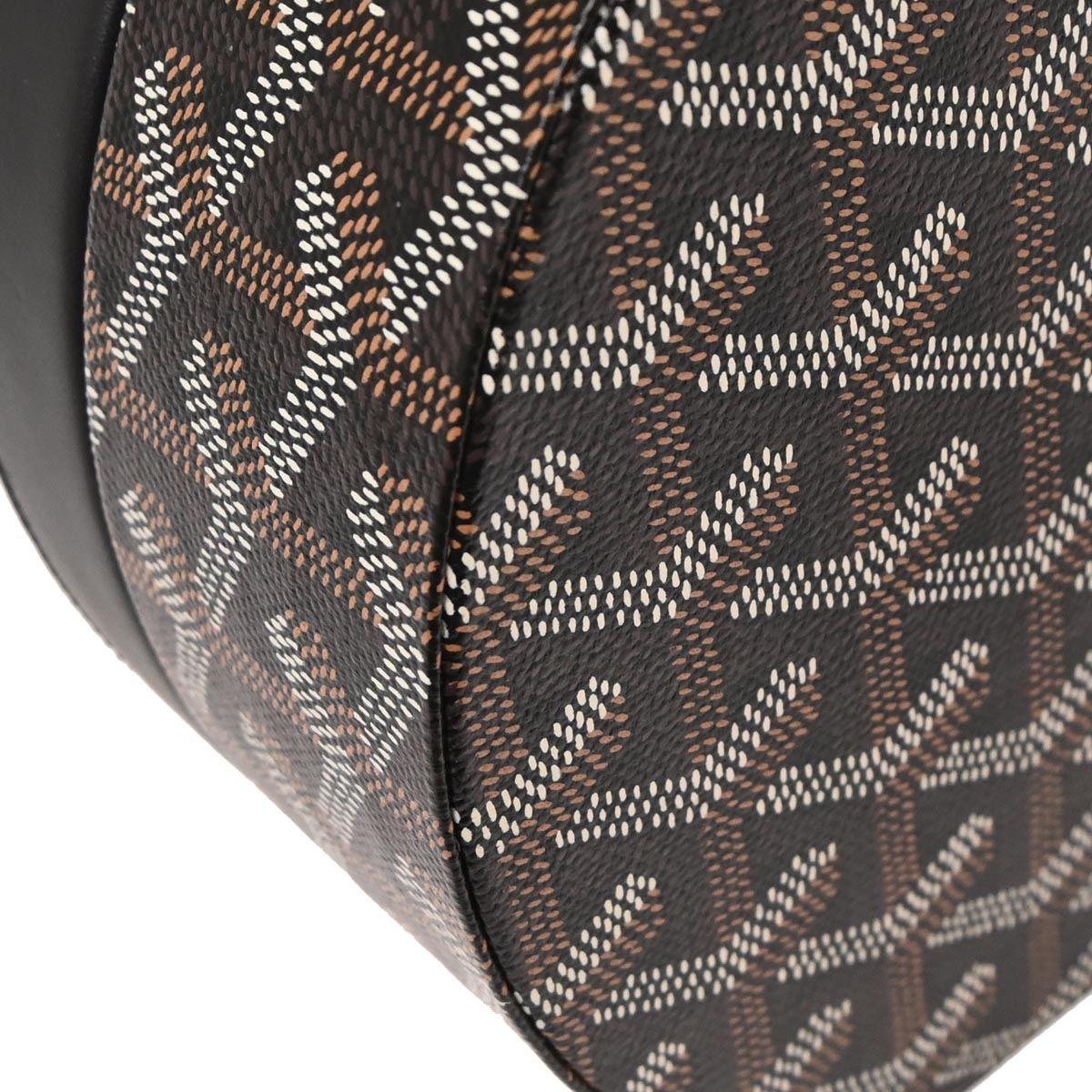 Goyard Black Alto Hatbox Trunk Bag 2way Shoulder Handbag