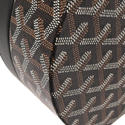 Goyard Black Alto Hatbox Trunk Bag 2way Shoulder Handbag