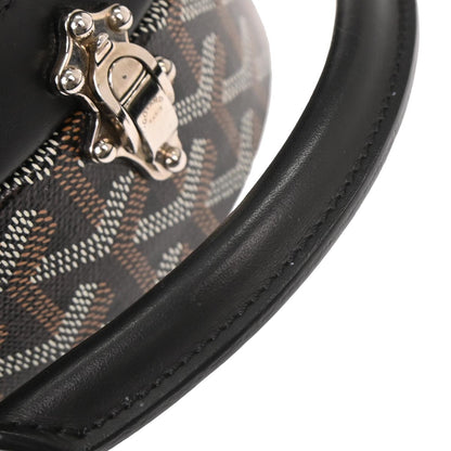 Goyard Black Alto Hatbox Trunk Bag 2way Shoulder Handbag