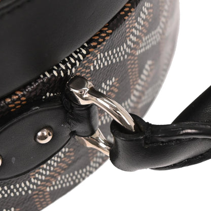 Goyard Black Alto Hatbox Trunk Bag 2way Shoulder Handbag