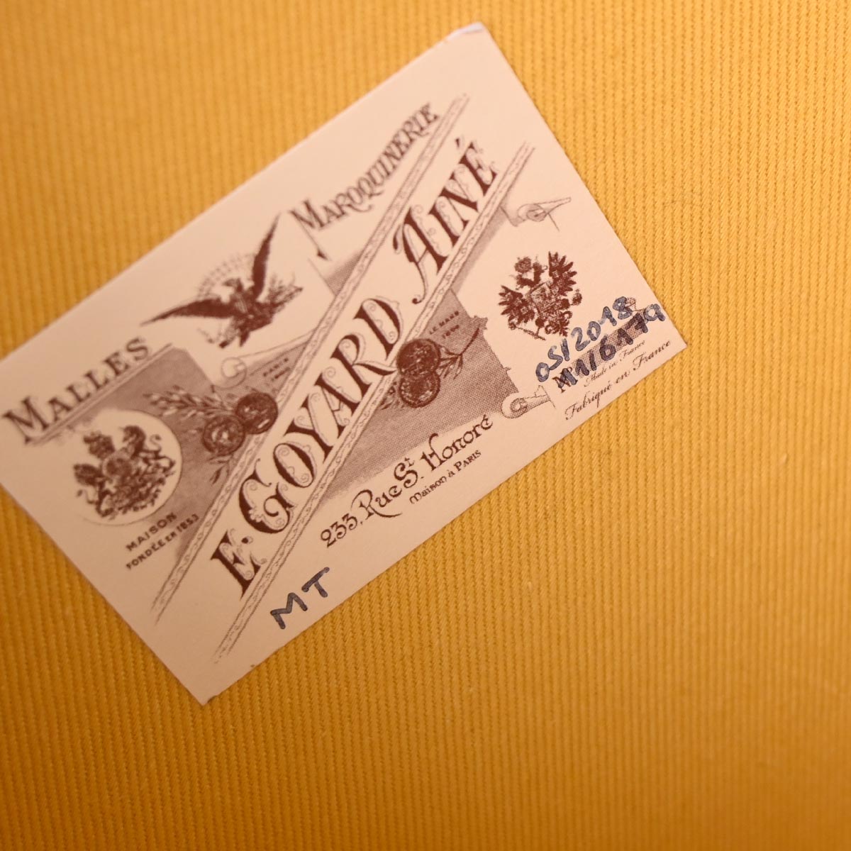 Goyard Black Alto Hatbox Trunk Bag 2way Shoulder Handbag