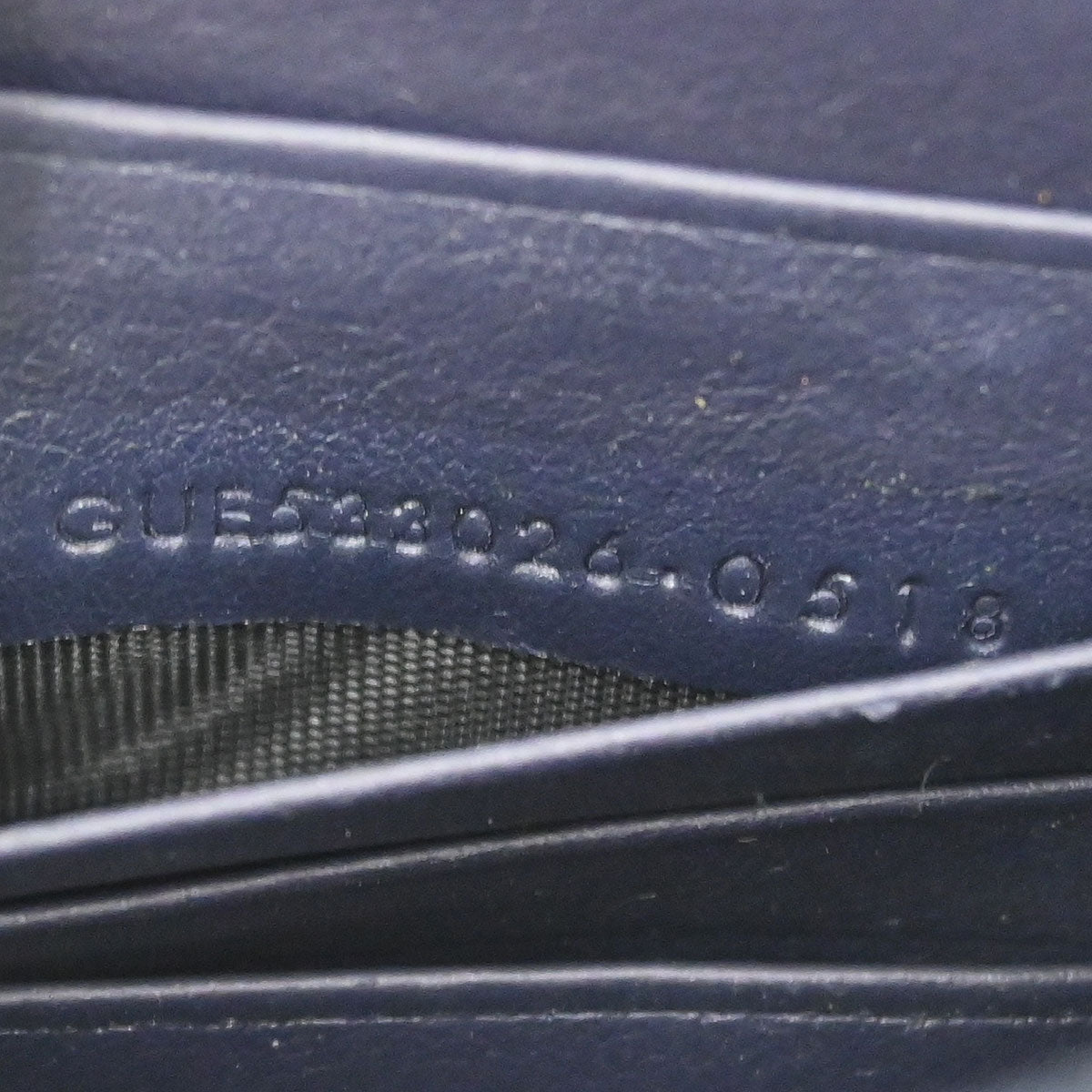 Saint Laurent * Navy Embossed Leather Sunset Handbag