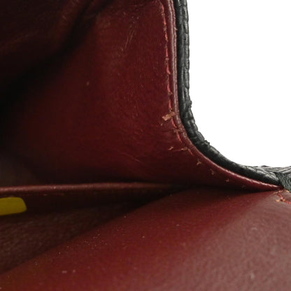 Chanel Black Caviar Skin Medium Classic Double Flap Shoulder Bag