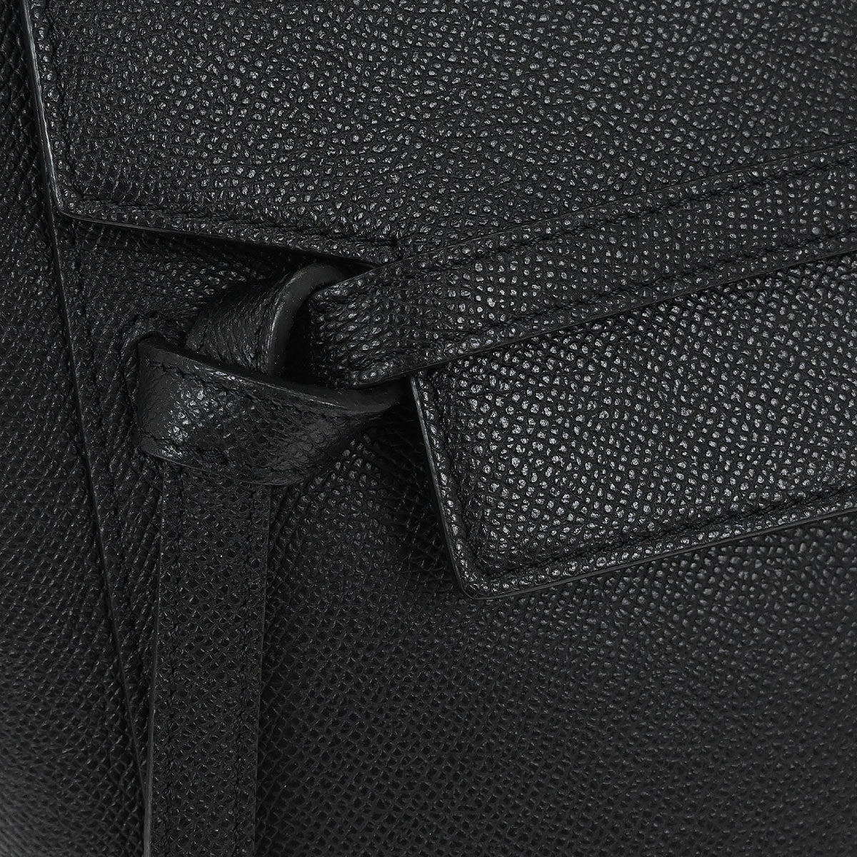 Celine Black Belt Bag 2way Shoulder Handbag