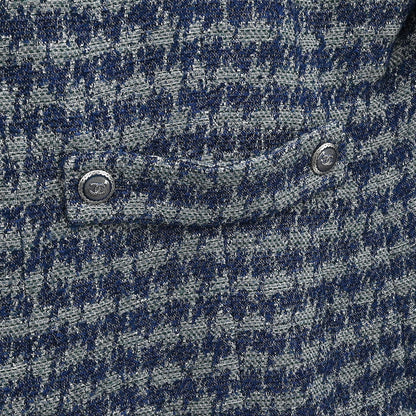 Chanel 2012 Double Breasted Coat Blue #36