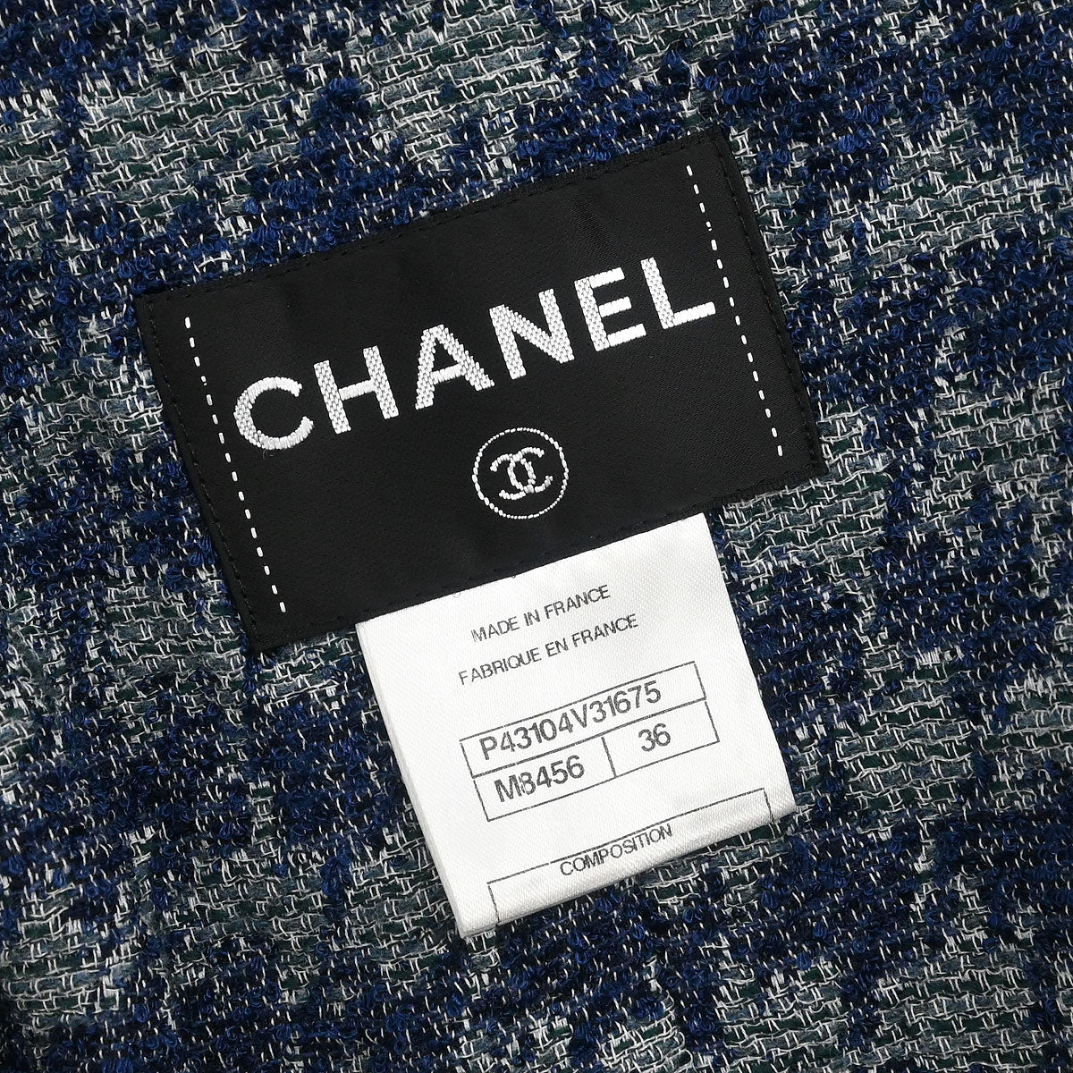 Chanel 2012 Double Breasted Coat Blue #36