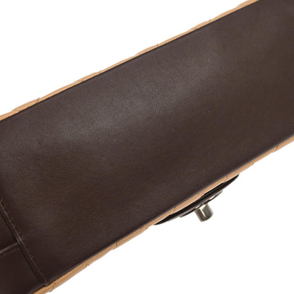 Chanel Beige Brown Lambskin Coco Corset Flap Bag Shoulder Bag