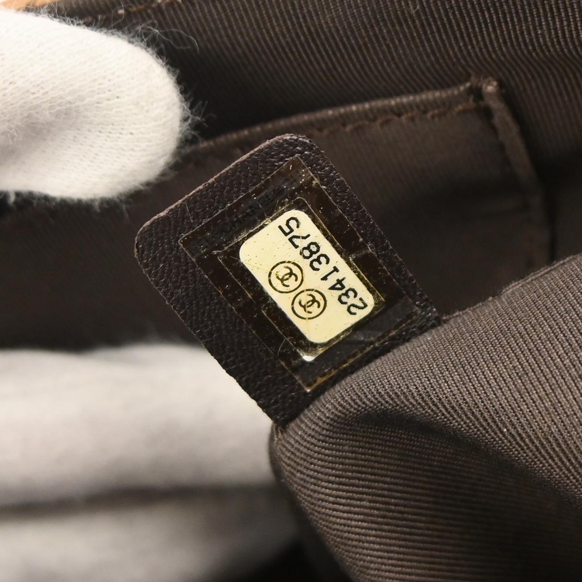 Chanel Beige Brown Lambskin Coco Corset Flap Bag Shoulder Bag