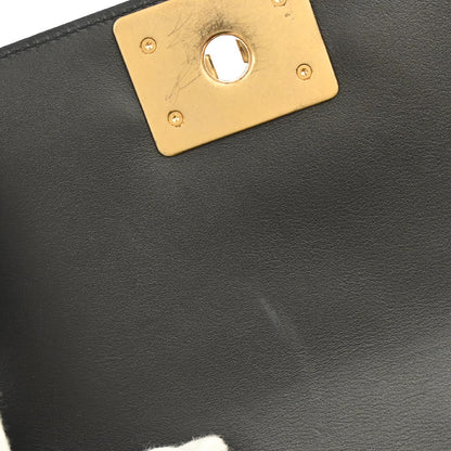 Boy Chanel Black Lambskin Small Chain Shoulder Bag