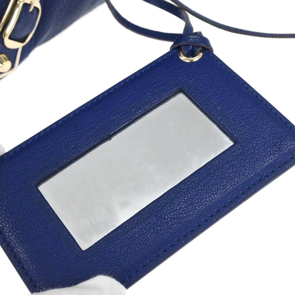 Balenciaga Blue Metallic Edge Classic City Handbag