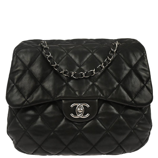 Chanel Black Lambskin Shoulder Bag