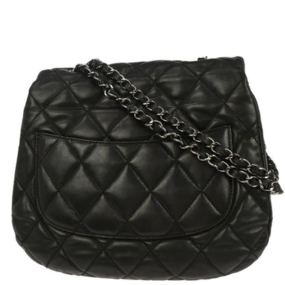 Chanel Black Lambskin Shoulder Bag