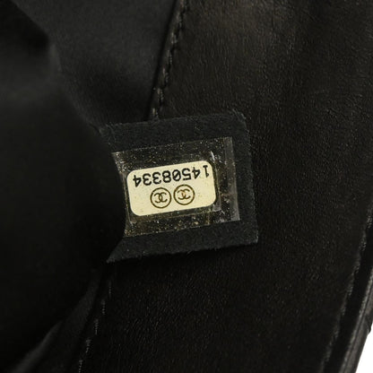Chanel Black Lambskin Shoulder Bag