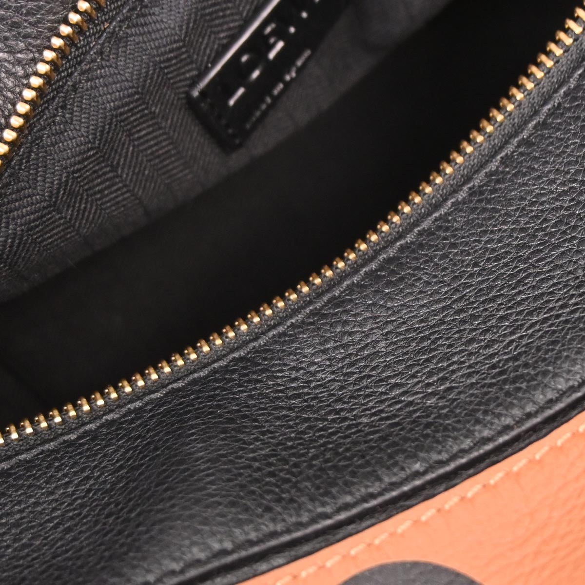 Loewe Brown Black Puzzle 2way Handbag