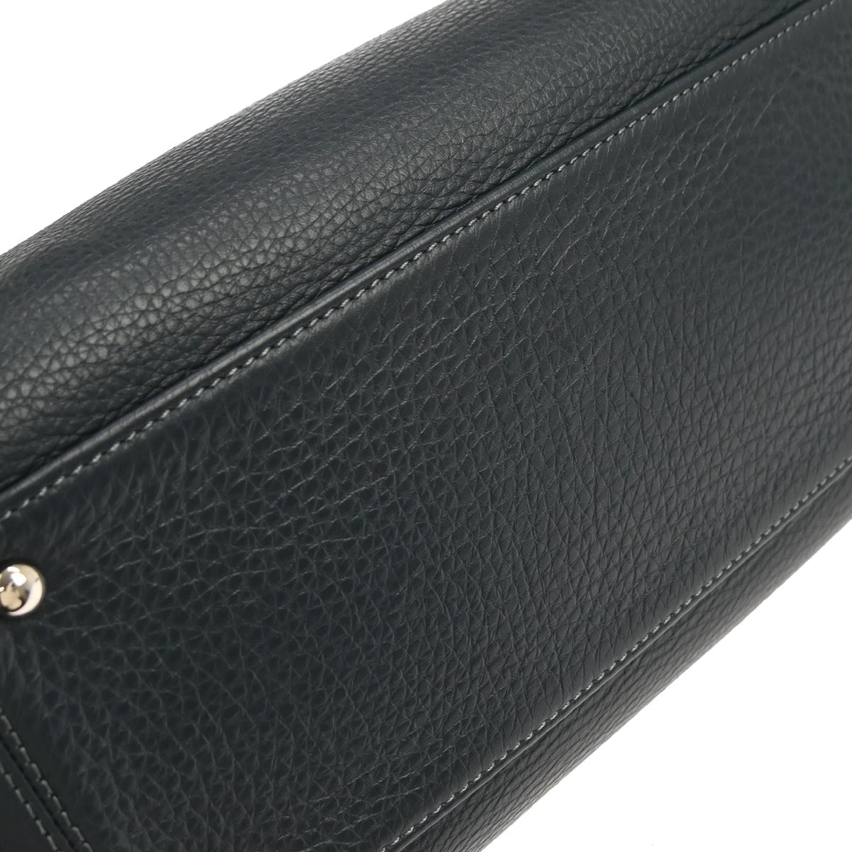 Chanel Navy Deerskin Executive Cerf Tote Bag