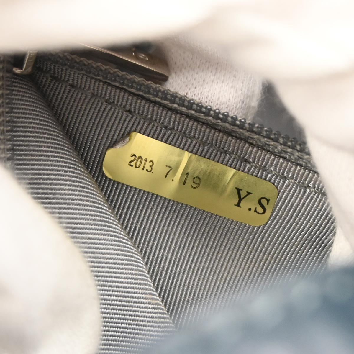 Chanel Navy Deerskin Executive Cerf Tote Bag