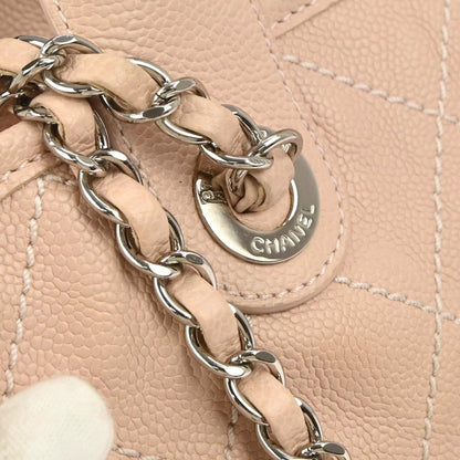 Chanel Light Pink Caviar Skin Bowling Bag