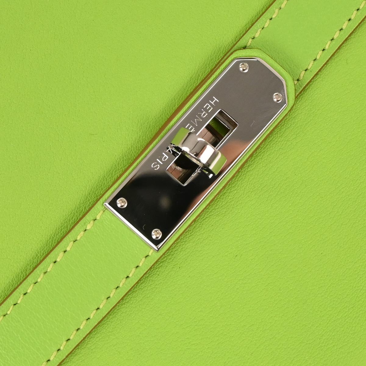 Hermes Apple Green Swift Jypsiere 28 Shoulder Bag