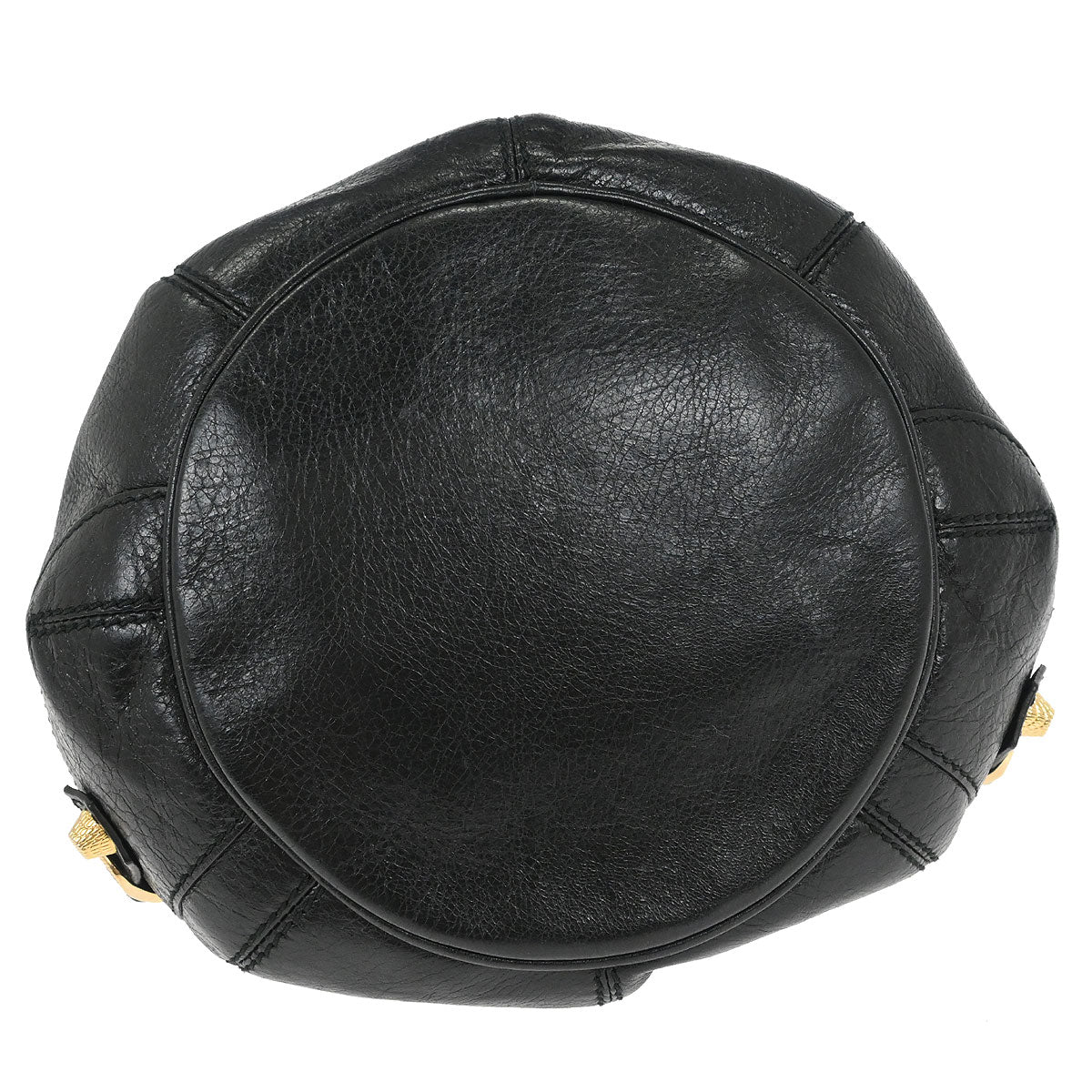 Balenciaga Black Giant Pompon Handbag