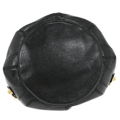 Balenciaga Black Giant Pompon Handbag