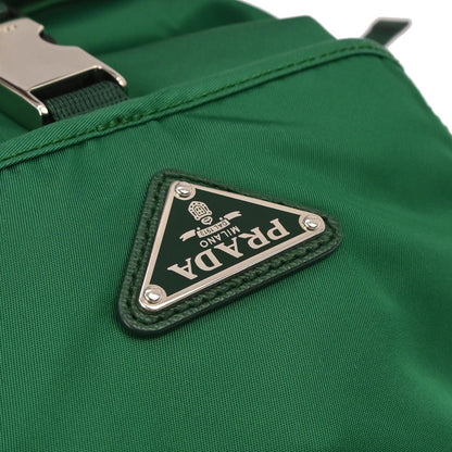Prada Green Nylon Backpack