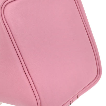 Hermes Pink Swift Picotin Lock 14 Micro Handbag