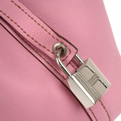 Hermes Pink Swift Picotin Lock 14 Micro Handbag