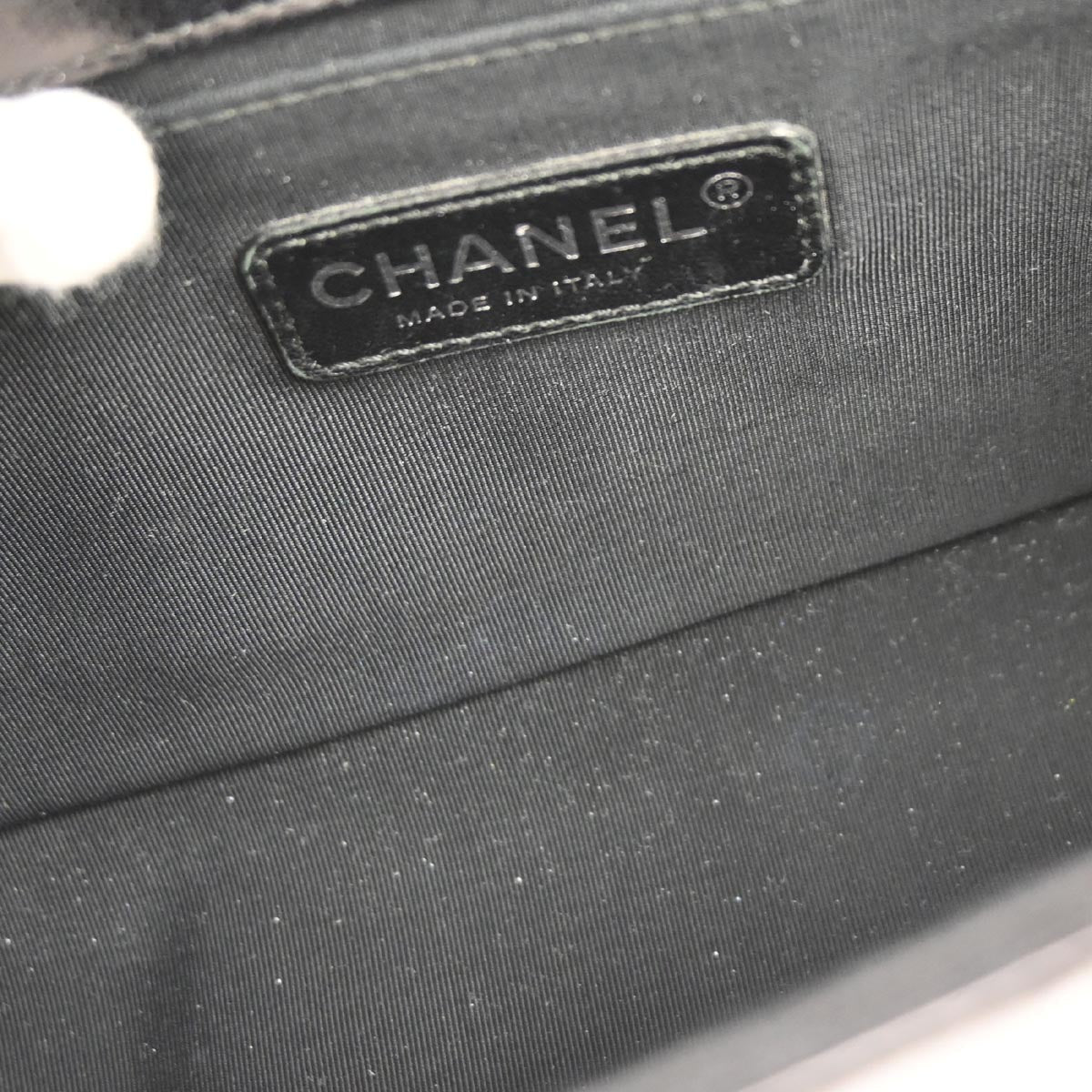 Boy Chanel Black Calfskin Medium Double Stitch Shoulder Bag