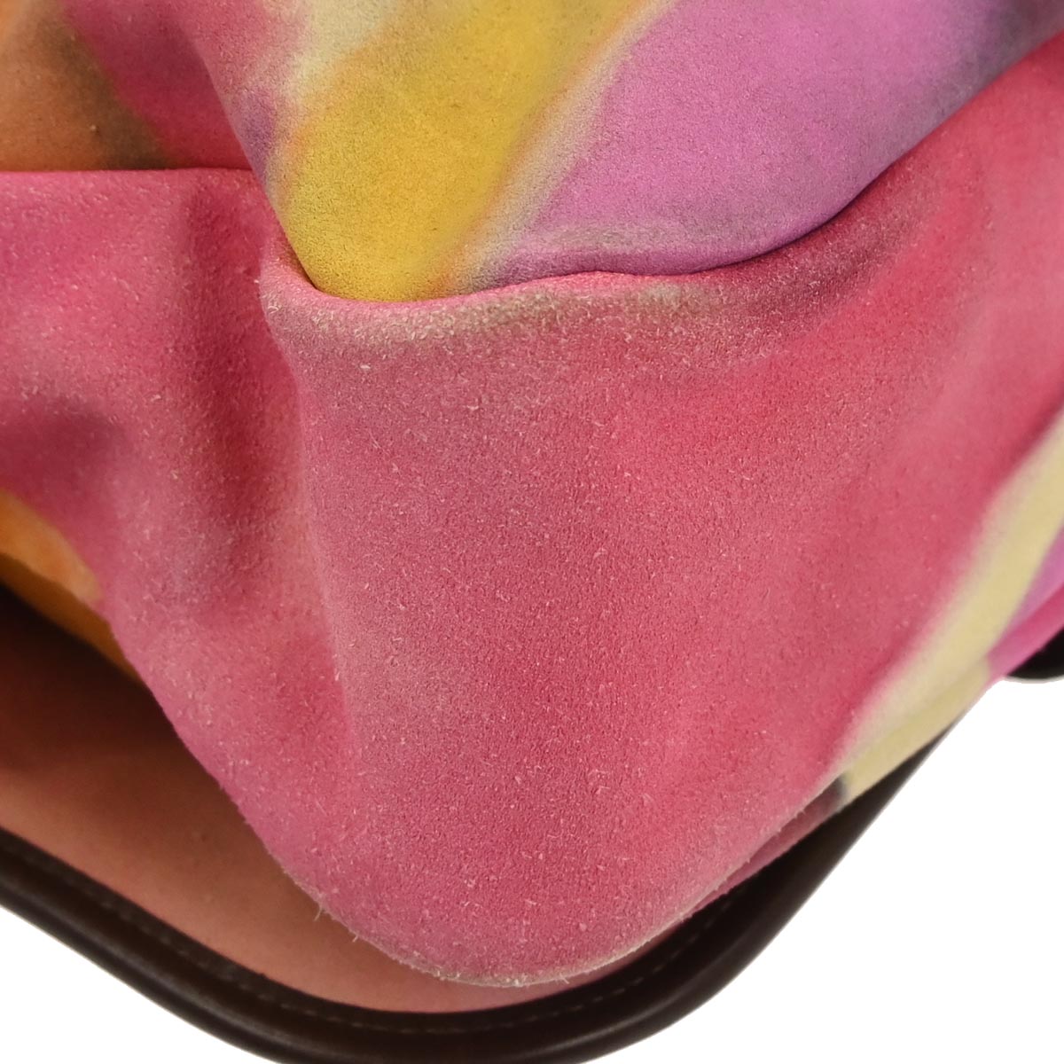 Chanel 2014-2015 Multicolor Suede Flower Power Messenger Bag